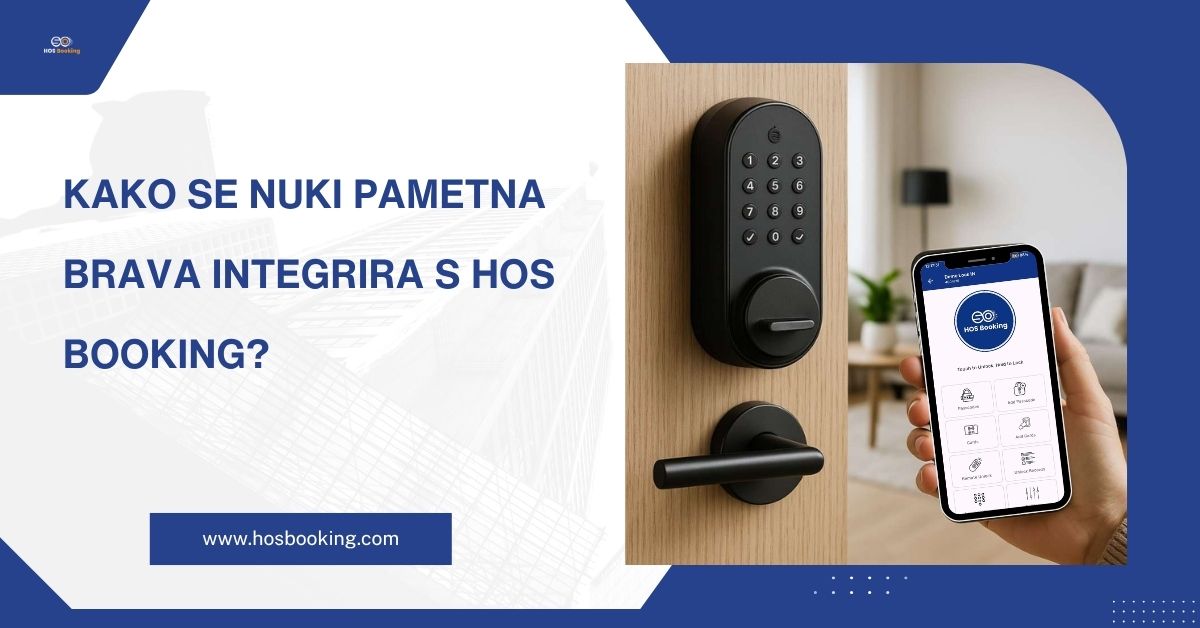 Kako se Nuki pametna brava integrira s HOS Booking?