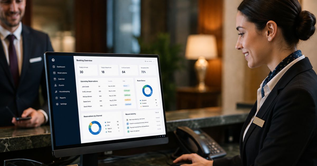Manage Hotel Bookings with Hotel Software