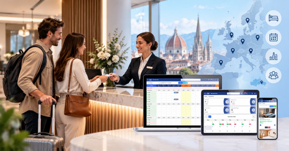 European Hotels Choose HOS Booking